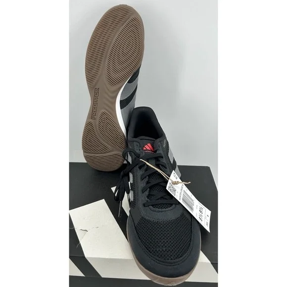 Adidas Predator League IN ID3781 Indoor Soccer Shoes Black Men's Size 8.5 NIB